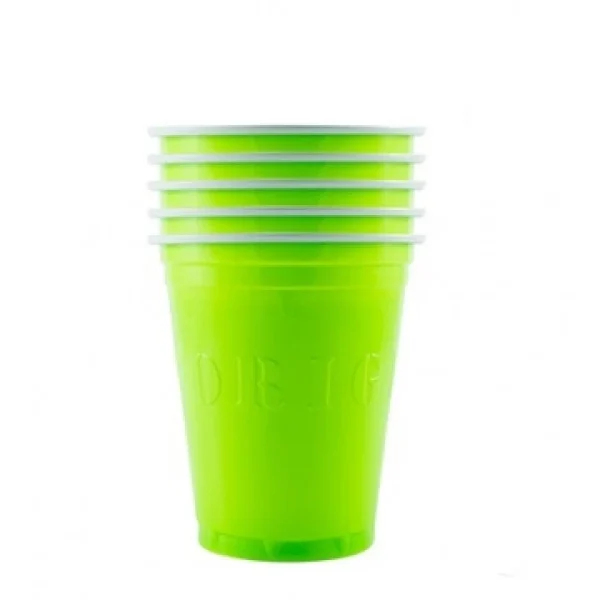 Lot De 20 Gobelets Cups Verts 53 Cl nouvelle saison 1