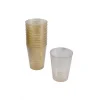 pas cher Lot De 20 Verres Pailleté Or 20 Cl 5