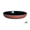 Luminarc 4 Assiettes 21cm Vicky Terracotta jusqu'à 19