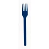 grand choix Lot De 10 Fourchettes En Plastique Bleu Marine 7