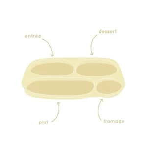 Petit Jour Paris Assiette à Compartiments Elmer soldes luxe 6