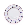 soldes pas cher Maison Jean-Vier Assiette à Dessert Porcelaine Blanc 20 Cm 14