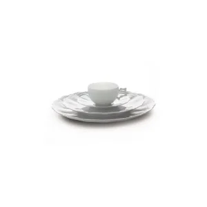 Medard De Noblat Assiette à Pain En Porcelaine Blanc commentaire favorable 8