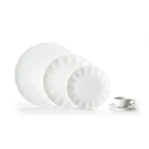 Medard De Noblat Assiette à Pain En Porcelaine Blanc commentaire favorable 10