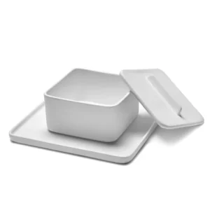 Serax Assiette Carrée En Porcelaine Blanche 16x16cm grande surprise 16