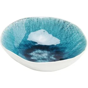 grande popularité Kare Design Assiette Creuse En Grès Bleu Et Blanc D17 – Lot De 4 13