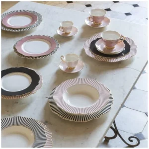 meilleure qualité Mathilde M Assiette Creuse Gris Foncé D23cm 12