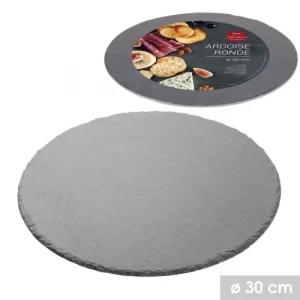 magasin Wadiga Assiette En Ardoise Ronde D30cm 9