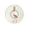 Yvonne Ellen Assiette En Porcelaine Flamant Rose D16cm Livraison rapide 20