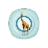 en ligne officielle Yvonne Ellen Assiette En Porcelaine Girafe D16cm 7