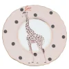 Yvonne Ellen Assiette En Porcelaine Girafe D24cm grossiste 5