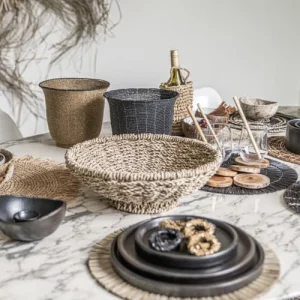 en ligne Bazar Bizar Assiette En Terracotta Grande Noire 14