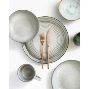 Medard De Noblat Assiette Gourmet En Grès Gris Clair soldes ligne 6