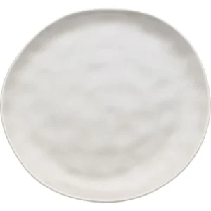 en ligne vente Kare Design Assiette Plate En Céramique Grise D26 – Lot De 4 11