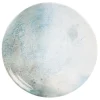 Maisons Du Monde Assiette Plate En Faïence Blanche Et Bleue grande promotion 11