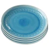 Kare Design Assiette Plate En Grès Bleu D27 – Lot De 4 magasin pas cher 8