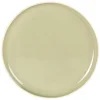 Large choix en ligne Maisons Du Monde Assiette Plate En Grès Vert 5