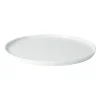 officiel Pomax Assiette Plate En Porcelaine Blanc 14