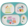 Petit Jour Paris Assiette Plateau à Compartiments Peppa Pig Pas Cher soldes France 22