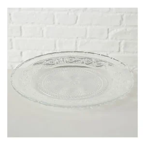 officiel Wadiga Assiette Transparente En Verre D30cm 9