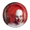 Lot De 6 Assiettes Clown De L’Horreur Halloween 23 Cm site pas cher 5