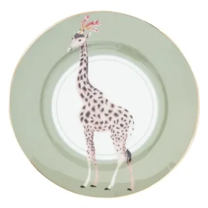 SOLDES TOUT À Yvonne Ellen Assiettes En Porcelaine Safari D16cm – Lot De 4 18