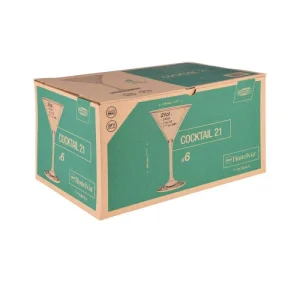 Vicrila Boîte De 6 Verres à Cocktail 21 Cl Transparent Vente 6