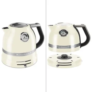 KitchenAid Bouilloire 1.5l Crème En Métal Beige vente en ligne 7