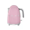 jusqu'à Smeg Bouilloire 1,7 L En Inox Rose 20