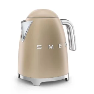 Smeg Bouilloire 1,7 L Mat En Inox Or garantis authentique 9