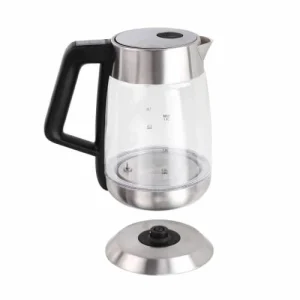 LIVOO Bouilloire à Température Variable En Verre Gris Dernières Nouveautés 10