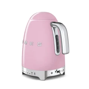 beauté Smeg Bouilloire Année 50 1,7 L En Inox Rose 7