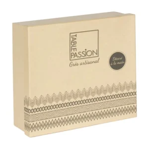 Table Passion Coffret De 4 Coupelles 11 Cm En Grès Gris à prix promos 6