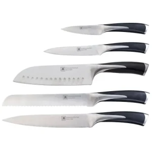 en ligne officielle Richardson Sheffield Couteau Santoku En MOV + ABS Touché Soft Noir 9