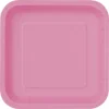 Meilleur Service Lot De 10 Assiettes Carrée En Carton Fuschia 7