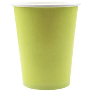 REMISE allant jusqu. Lot De 10 Gobelets En Carton Vert Anis 9,7 X 7,5 Cm 8