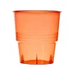 commentaire favorable Lot De 10 Verres Jetables En Plastique Rouge Transparent 8