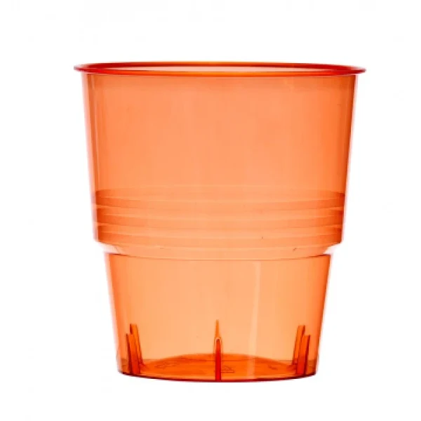 commentaire favorable Lot De 10 Verres Jetables En Plastique Rouge Transparent 1