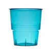 Lot De 10 Verres Jetables En Plastique Turquoise Transparent Acheter 7