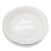 Lot De 12 Assiettes Jetables Joyeux Anniversaire Blanc Et Argent En Carton D 23 de garantie authentique 7