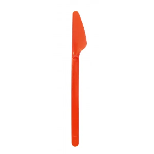 Prestation Et Rapide Lot De 20 Couteaux En Plastique Orange 1