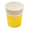 acheter Lot De 20 Gobelets Jetables En Carton Citron 200ml 5