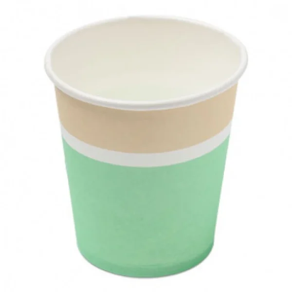 Retour gratuit en magasin. Lot De 20 Gobelets Jetables En Carton Menthe 200ml 1