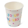 remise en ligne Lot De 20 Gobelets Jetables Joyeux Anniversaire Tutti Frutti En Carton 200ml 7