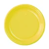 marques de renommée Lot De 30 Assiettes Ronde En Carton Jaune 7