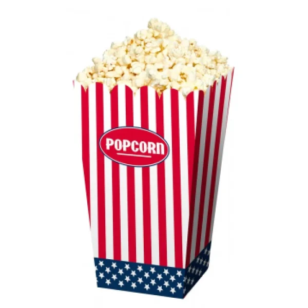 pas cher Lot De 4 Cornets Pour Popcorn USA Party 1