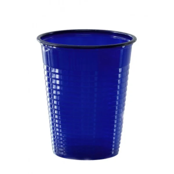 boutique Lot De 50 Gobelets Jetables En Plastique Bleu Marine 20 Cl 1