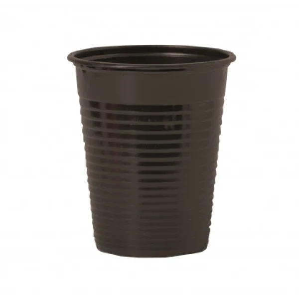 Lot De 50 Gobelets Jetables En Plastique Noir 20 Cl aux meilleurs prix 1