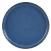 Satisfait ou Remboursé Table Passion Lot De 6 Assiettes à Dessert Cobalt 22 Cm En Grès Bleu 17