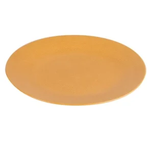 Table Passion Lot De 6 Assiettes Plate Safran 27 Cm En Grès Jaune Nouvelle Collection 7